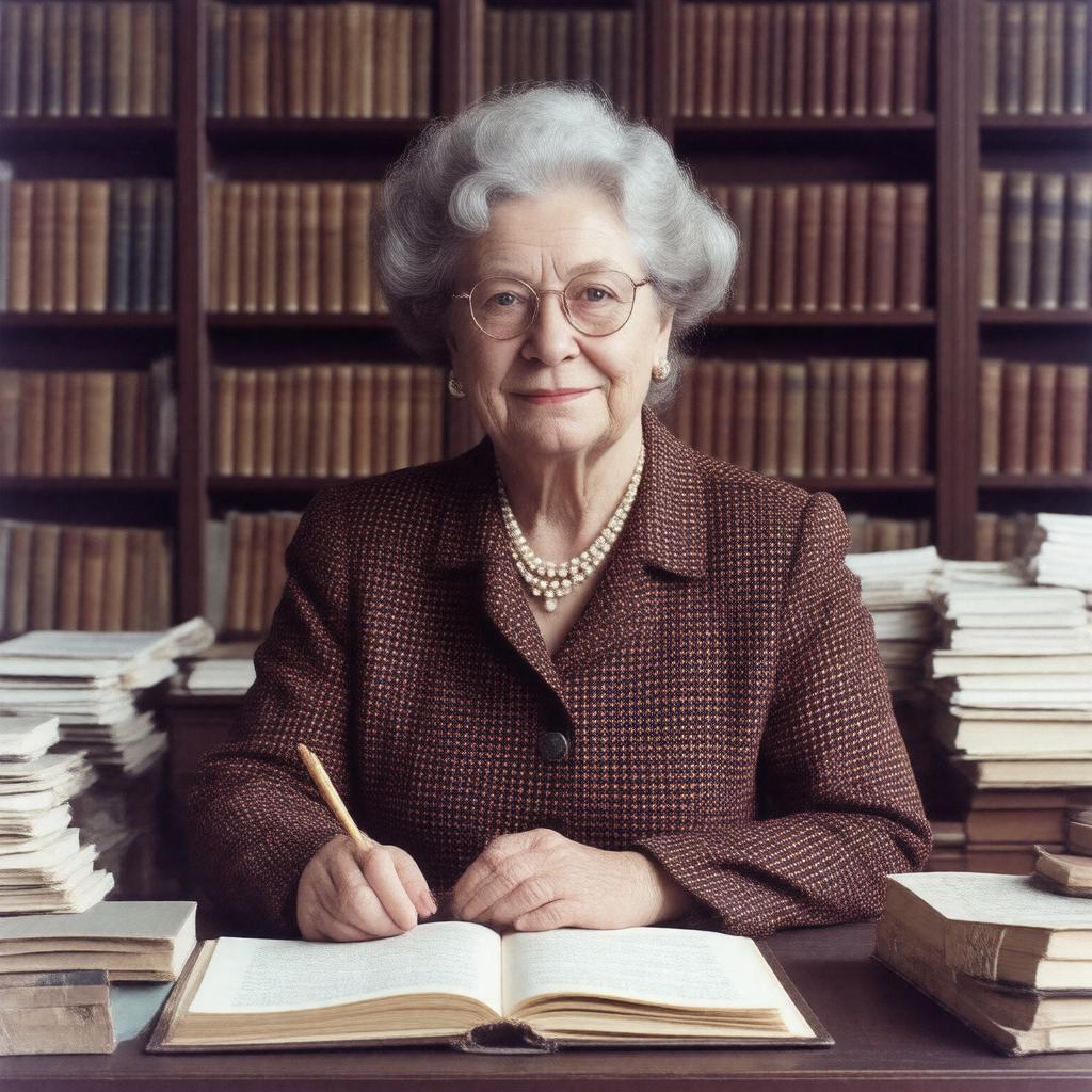 AI-created image of Margaret Crum