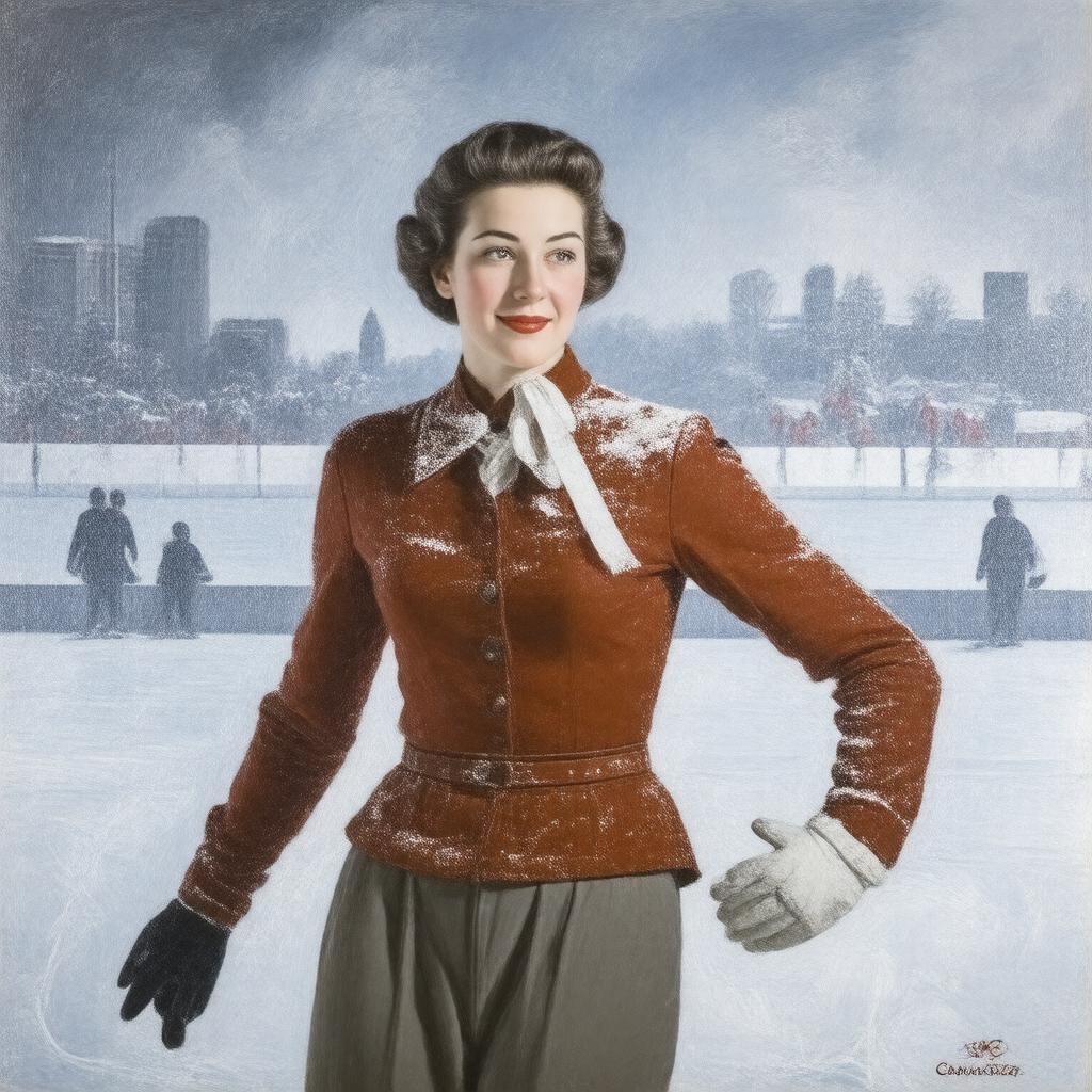 AI-created image of Margaret Dow