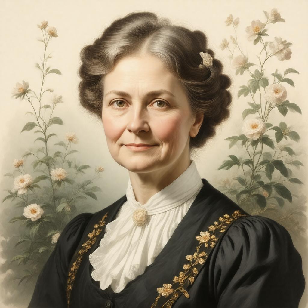 AI-created image of Margaret Eliza Oakes