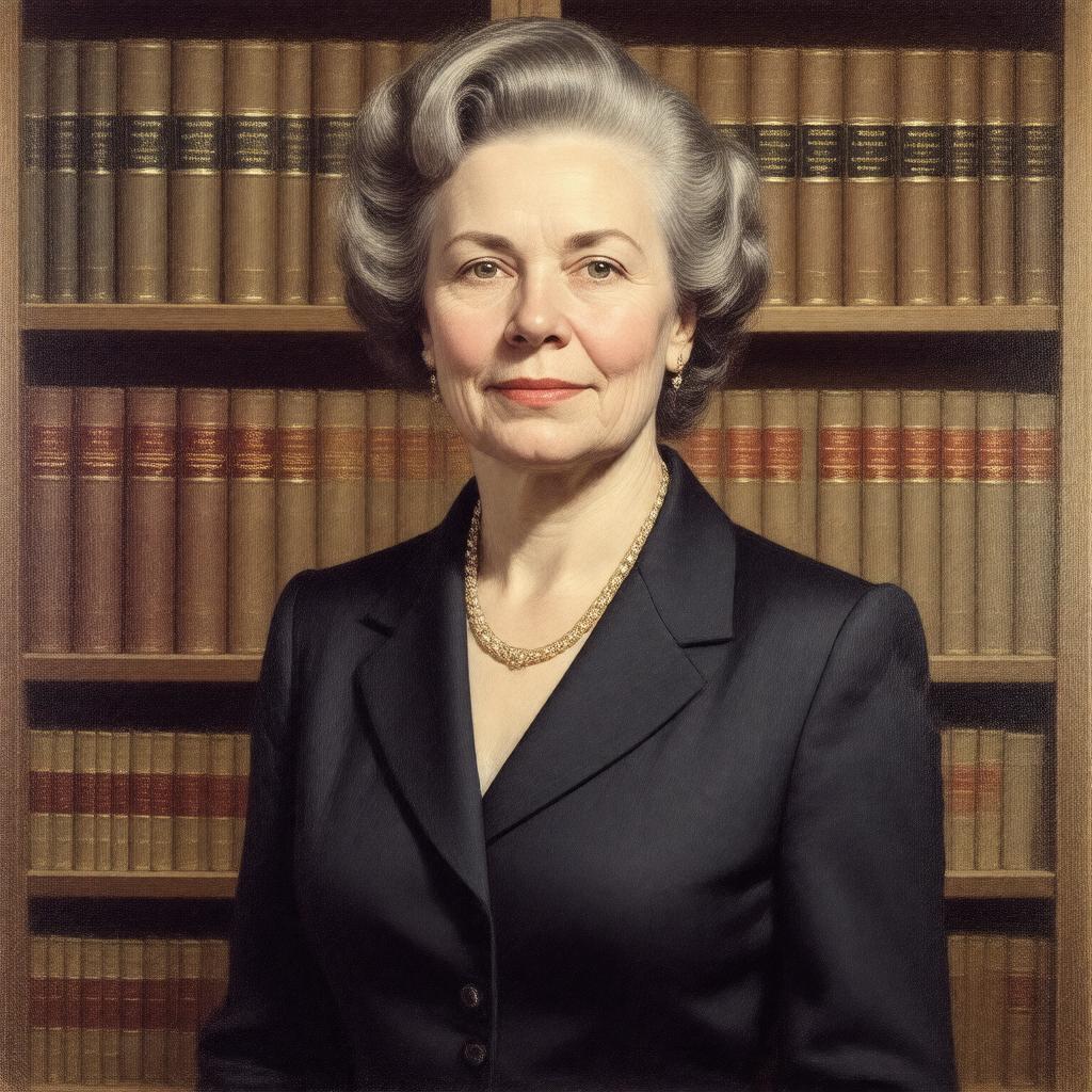AI-created image of Margaret Fox Rawls