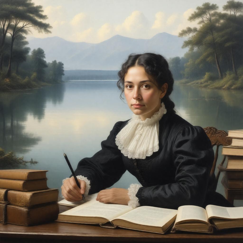AI-created image of Margaret Fuller