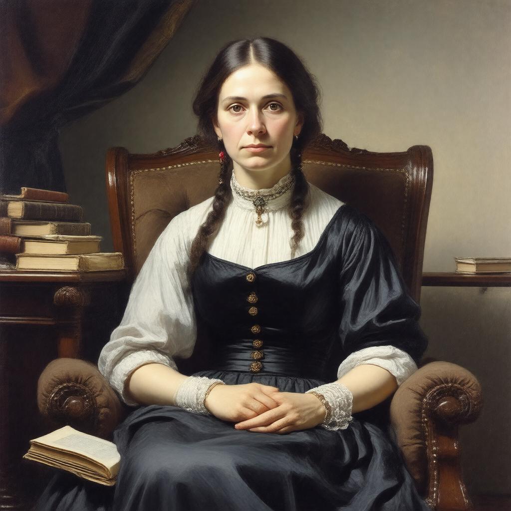 AI-created image of Margaret Fuller