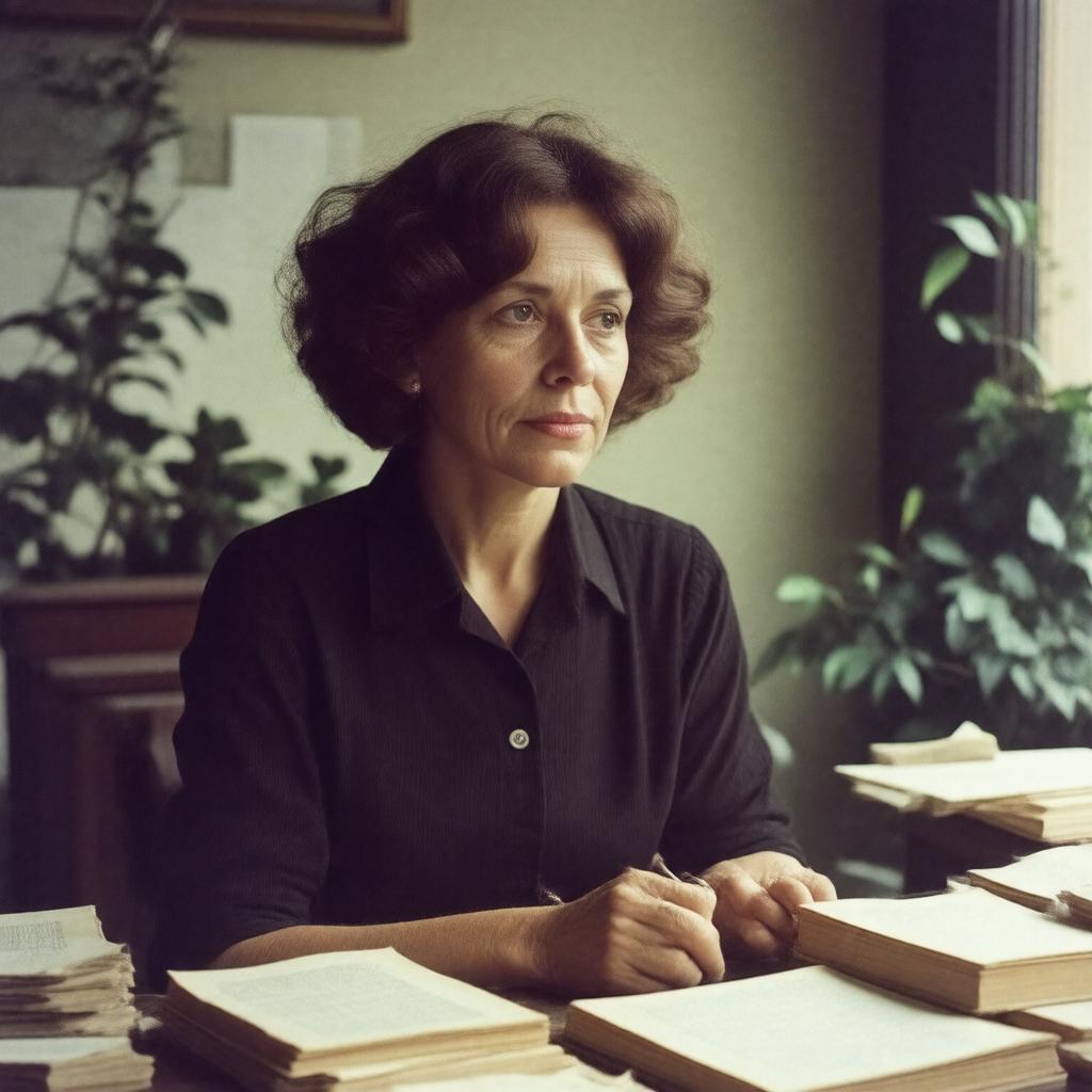 AI-created image of Margaret Gibson