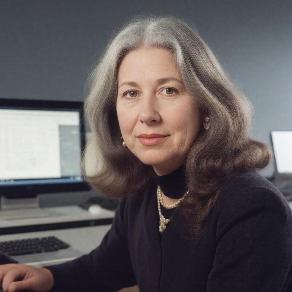 AI-created image of Margaret Hamilton