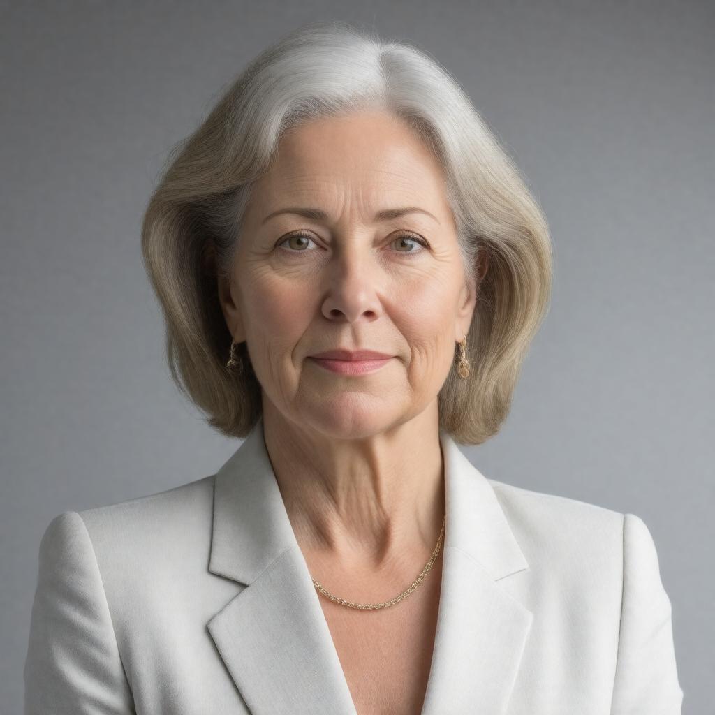 AI-created image of Margaret Jackson (former chairperson)