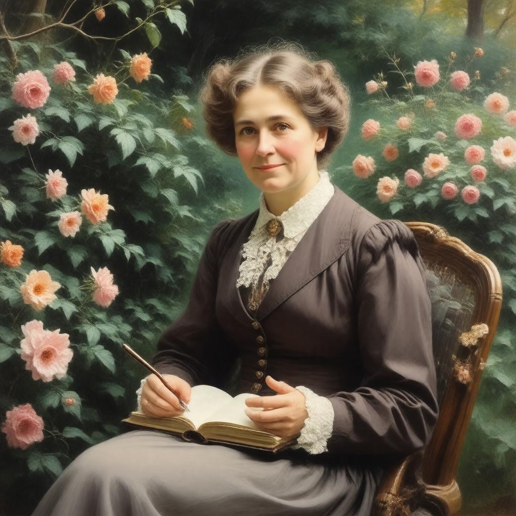 AI-created image of Margaret Kennedy