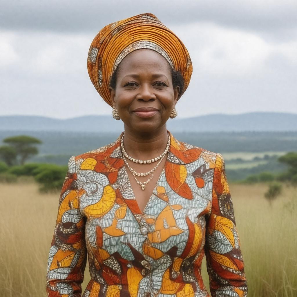 AI-created image of Margaret Kenyatta