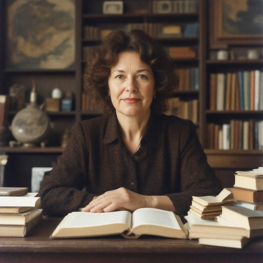 AI-created image of Margaret Laurence