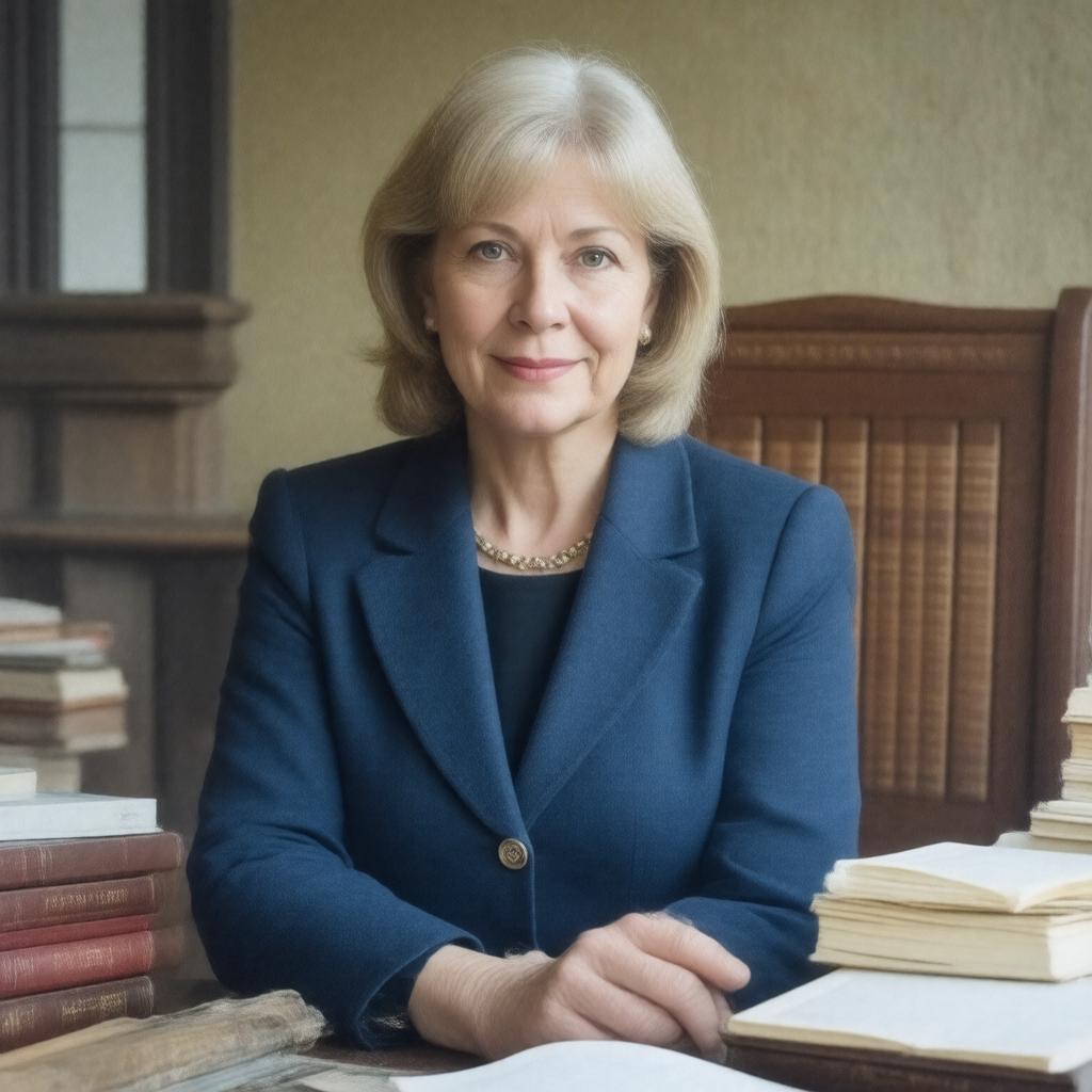 AI-created image of Margaret MacMillan