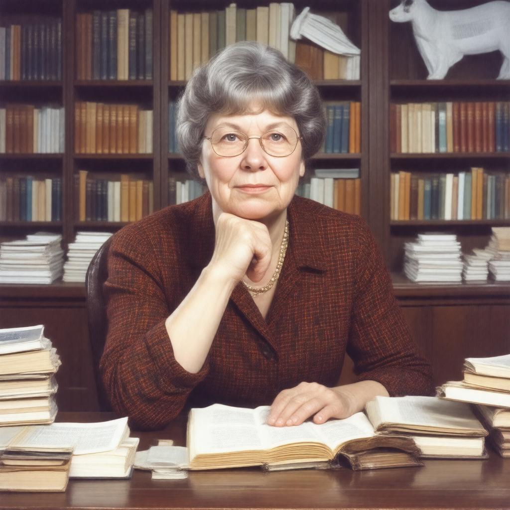 AI-created image of Margaret Mead