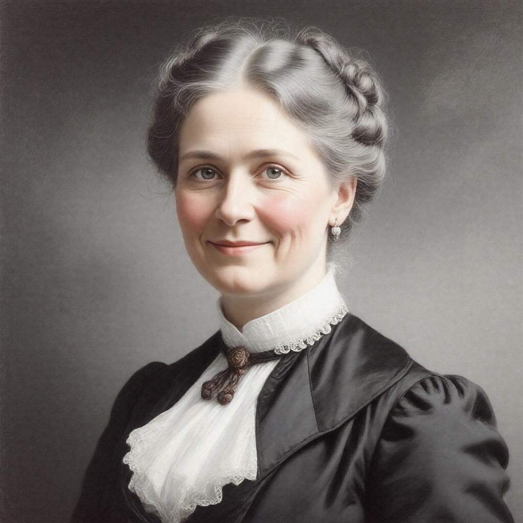 Click to view larger image AI-created image of Margaret Morrison Carnegie
