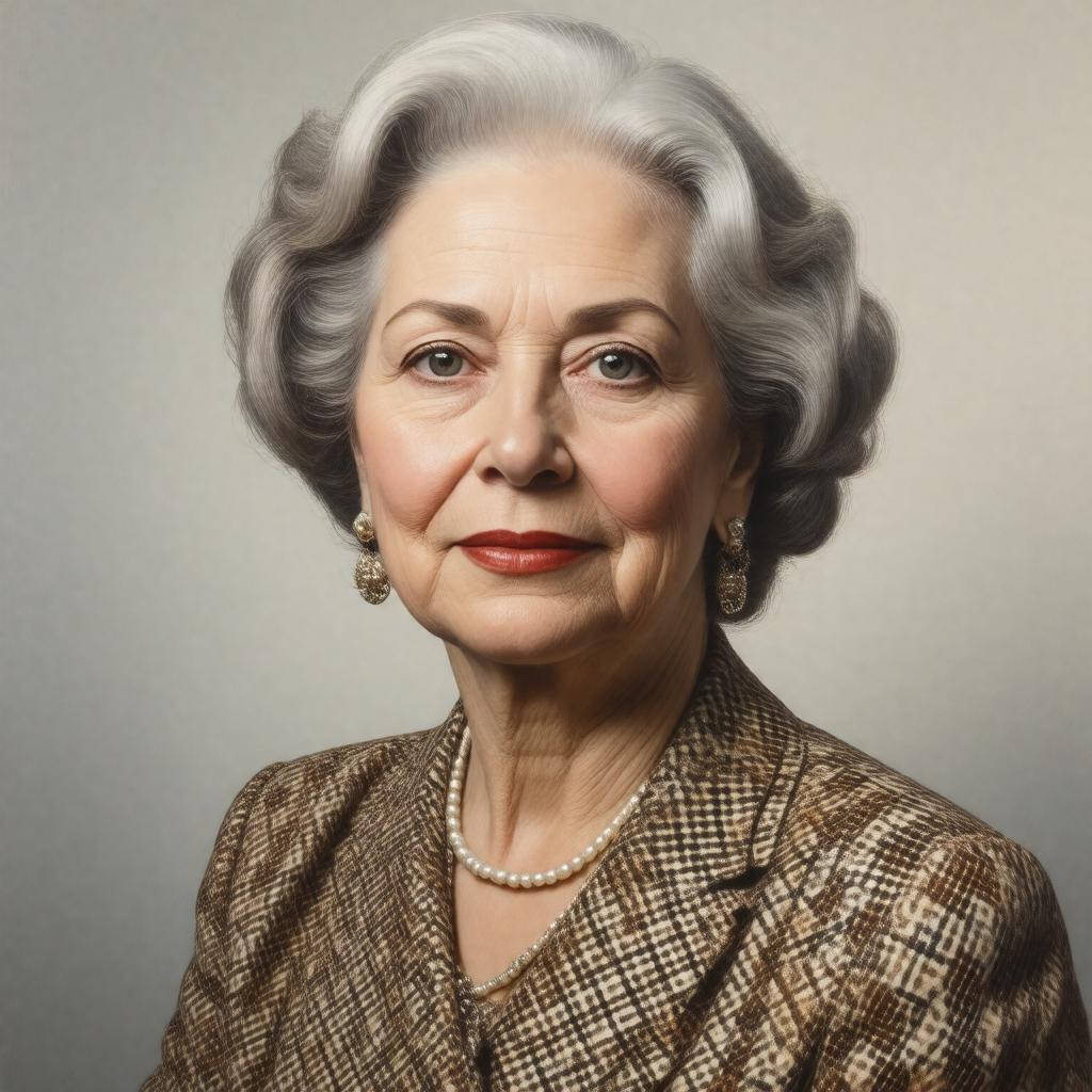 AI-created image of Margaret Papandreou