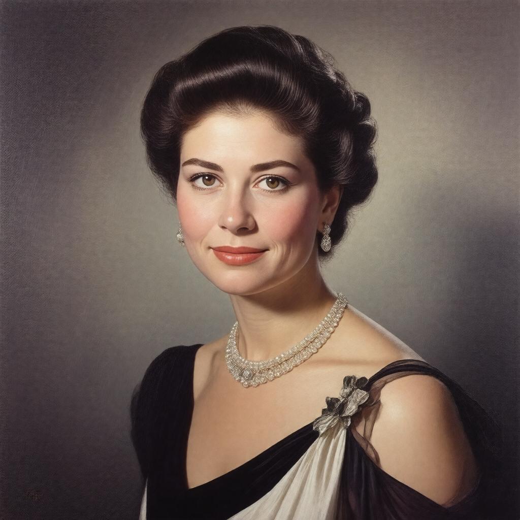 AI-created image of Margaret Rose Windsor