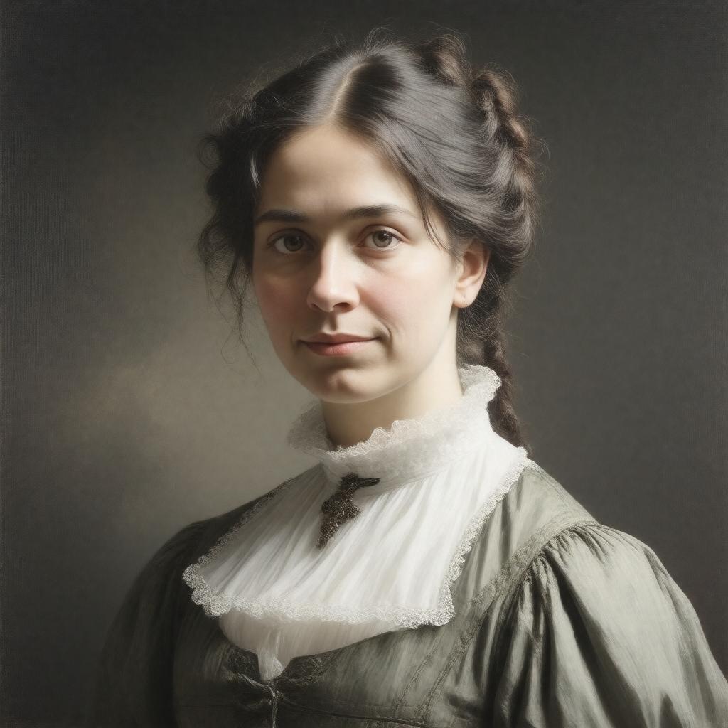 Click to view larger image AI-created image of Margaret Ruskin