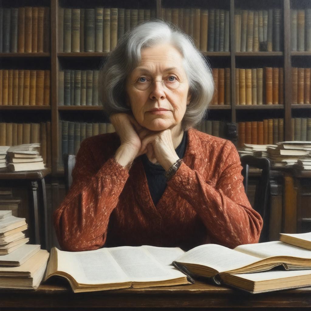 Click to view larger image AI-created image of Margaret Ryle