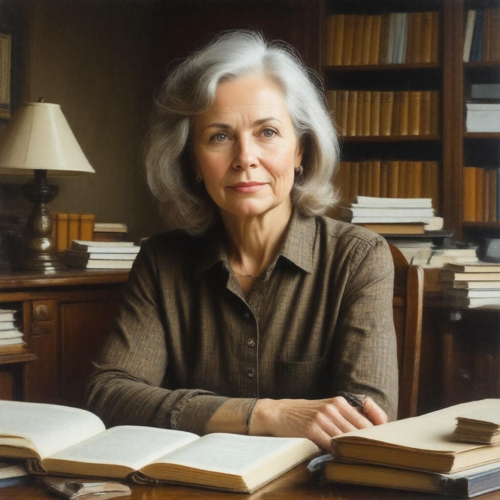 AI-created image of Margaret Salinger