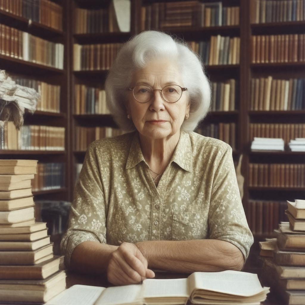 Click to view larger image AI-created image of Margaret Sandburg