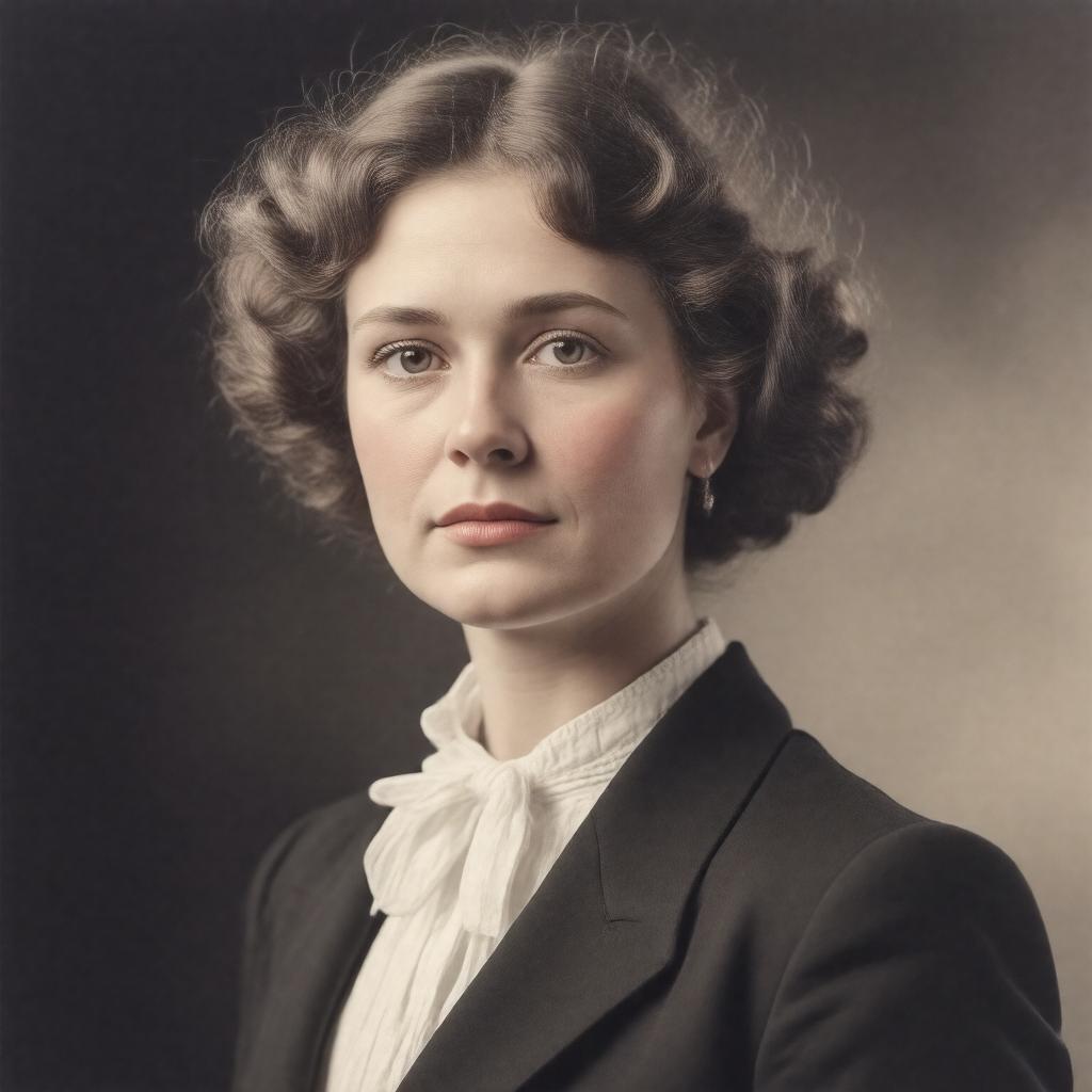 AI-created image of Margaret Scudamore