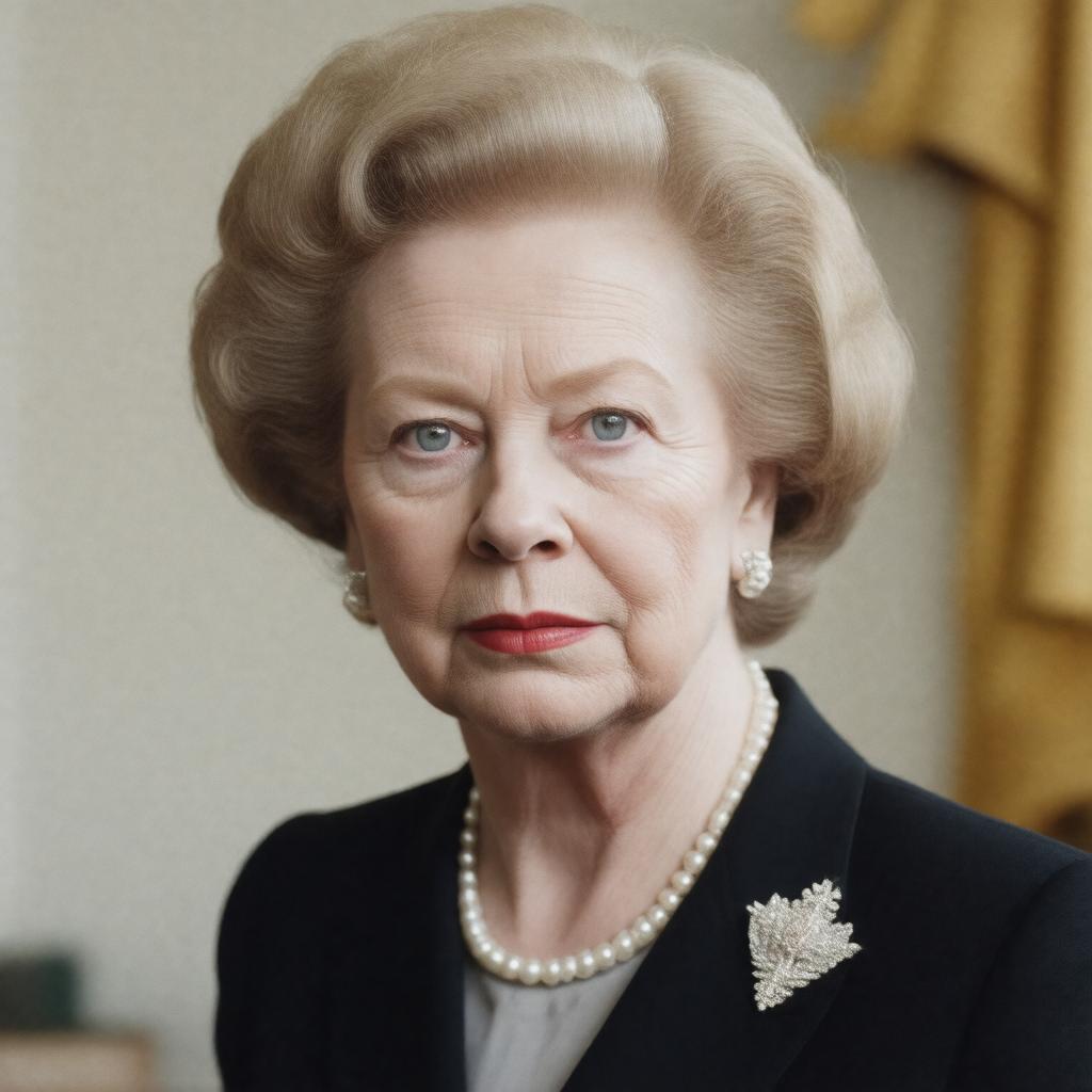 AI-created image of Margaret Thatcher