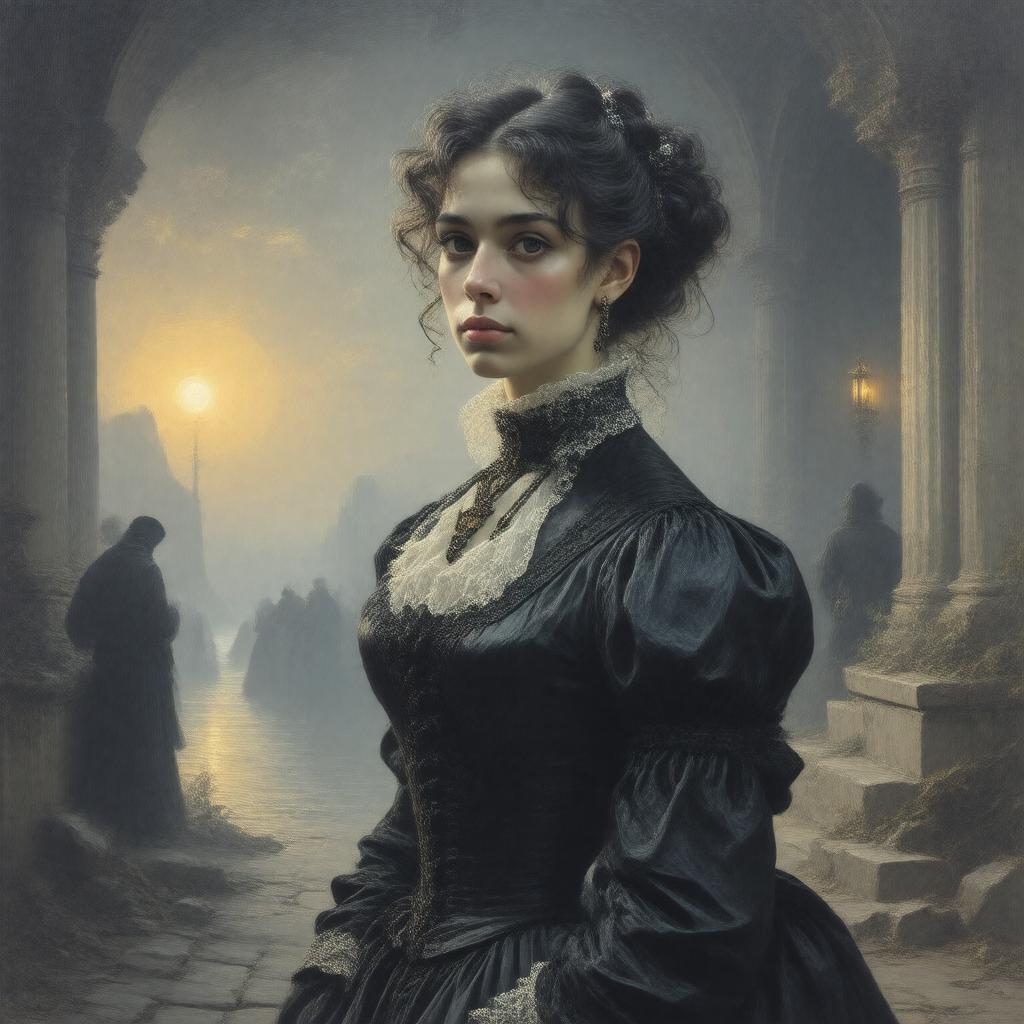 AI-created image of Margaret Trelawny