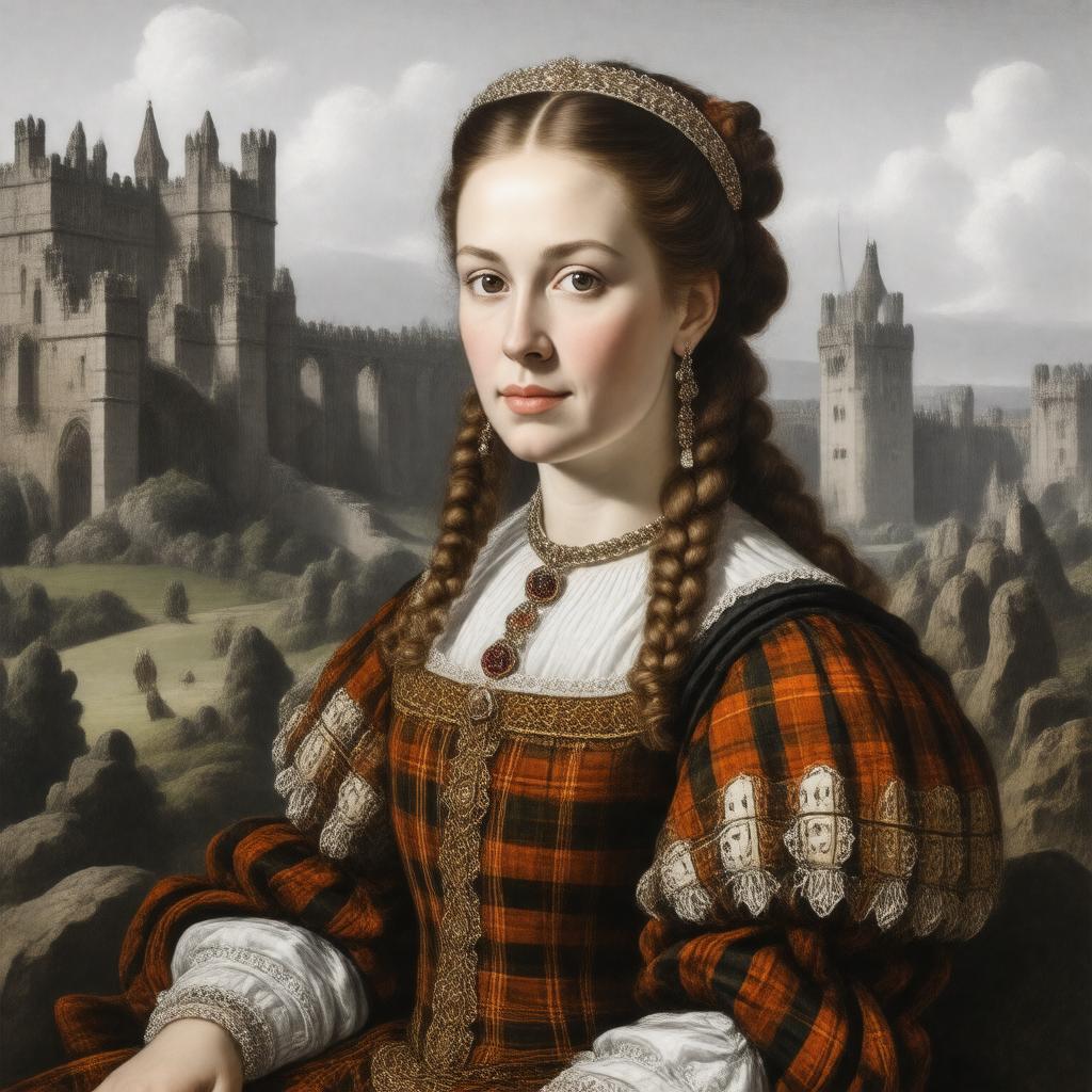 AI-created image of Margaret Tudor