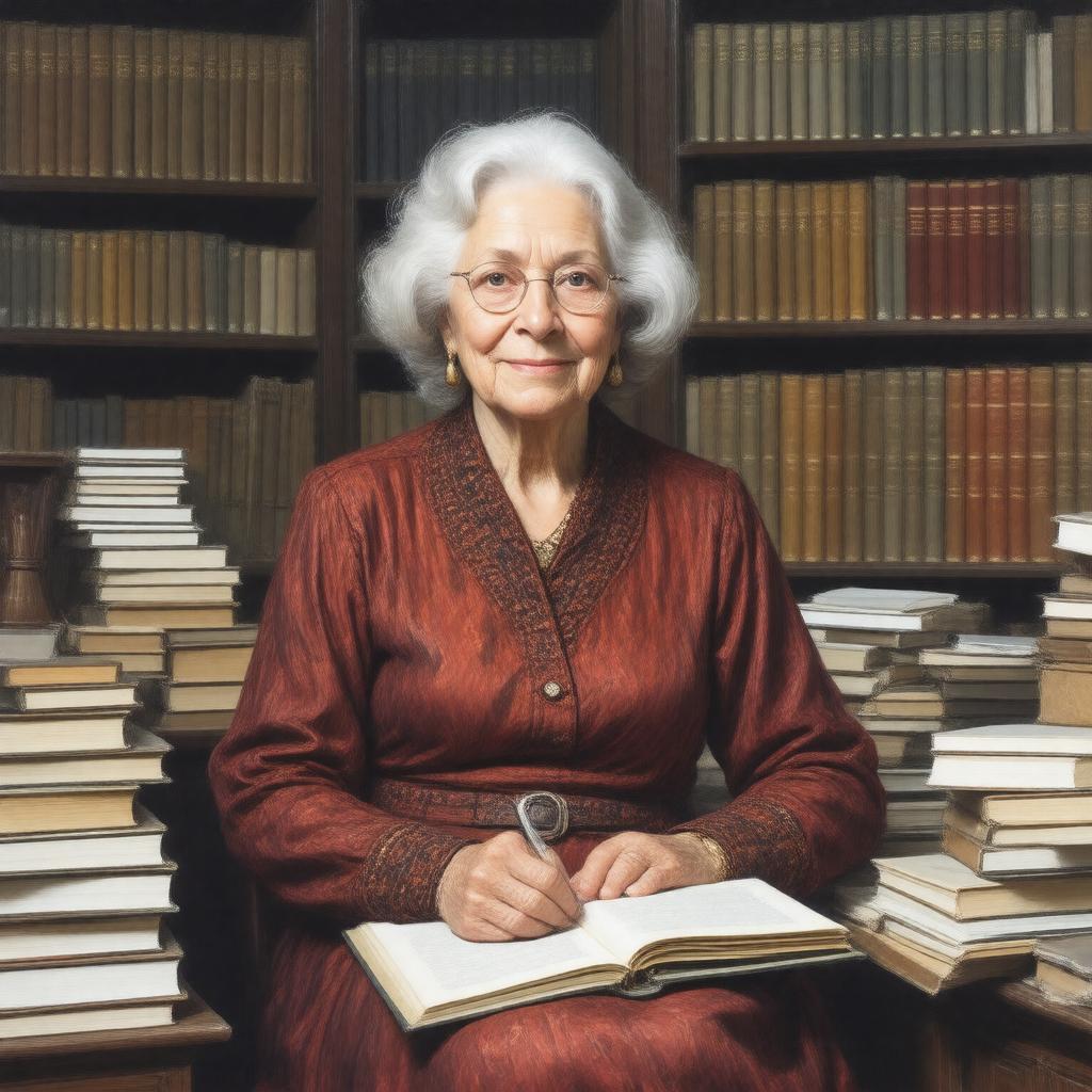 AI-created image of Margaret Wiener