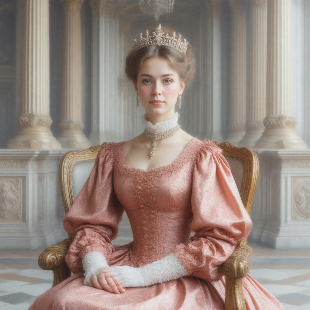 AI-created image of Margarete Beatrice Feodora