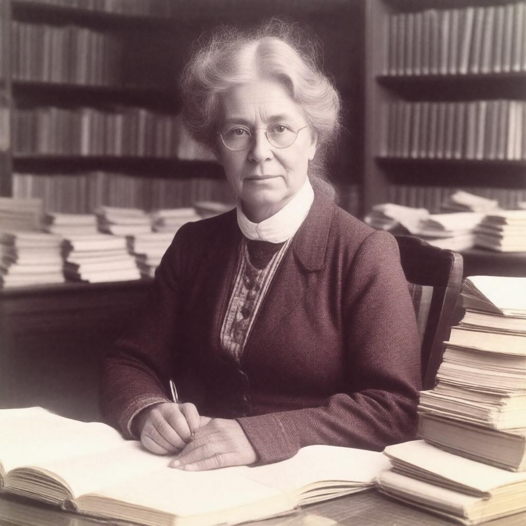 AI-created image of Margarete Born