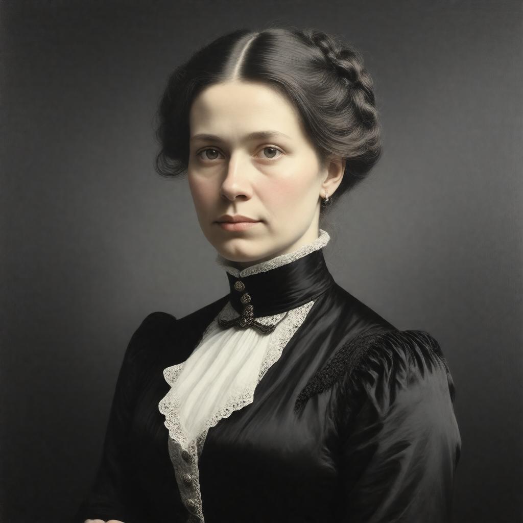 AI-created image of Margarete Frege