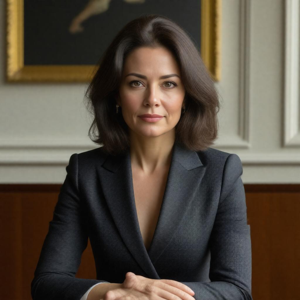 AI-created image of Margarita Louis-Dreyfus