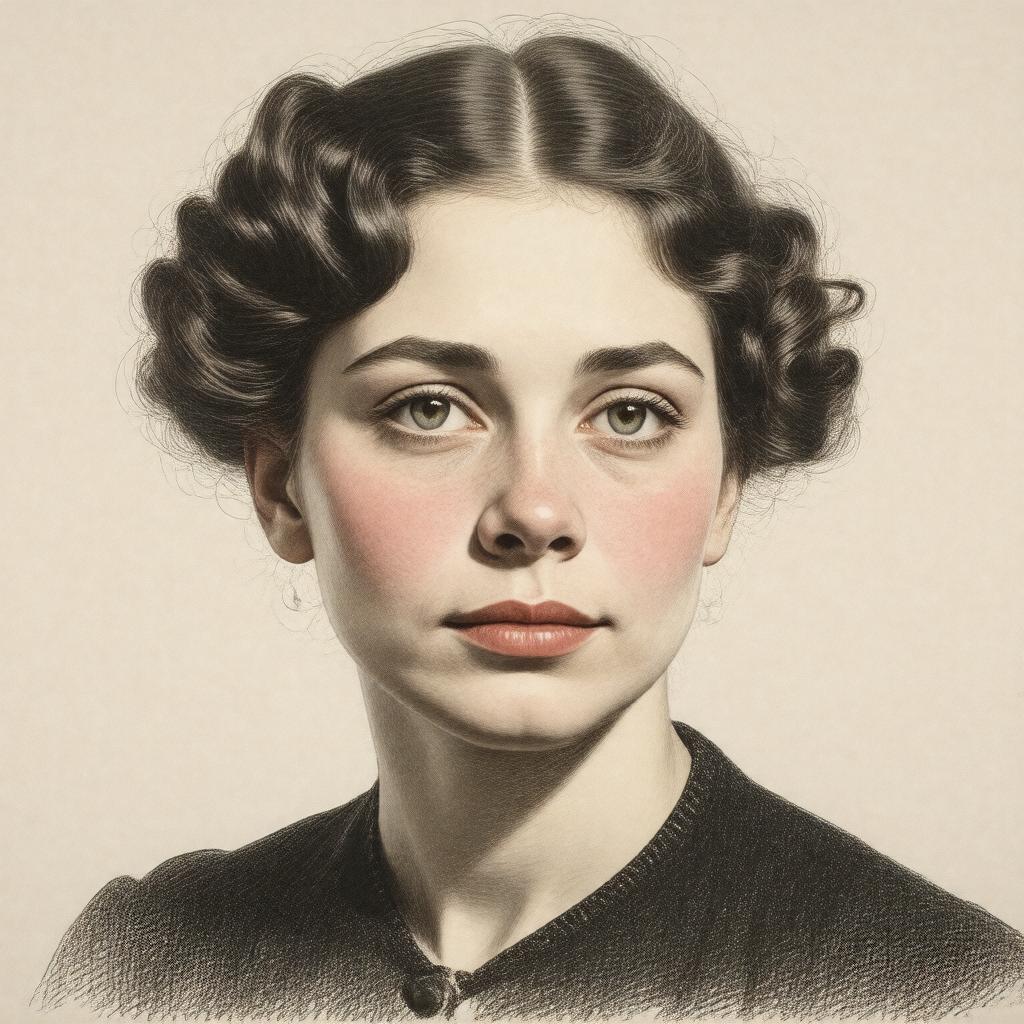 Click to view larger image AI-created image of Margit Wigner