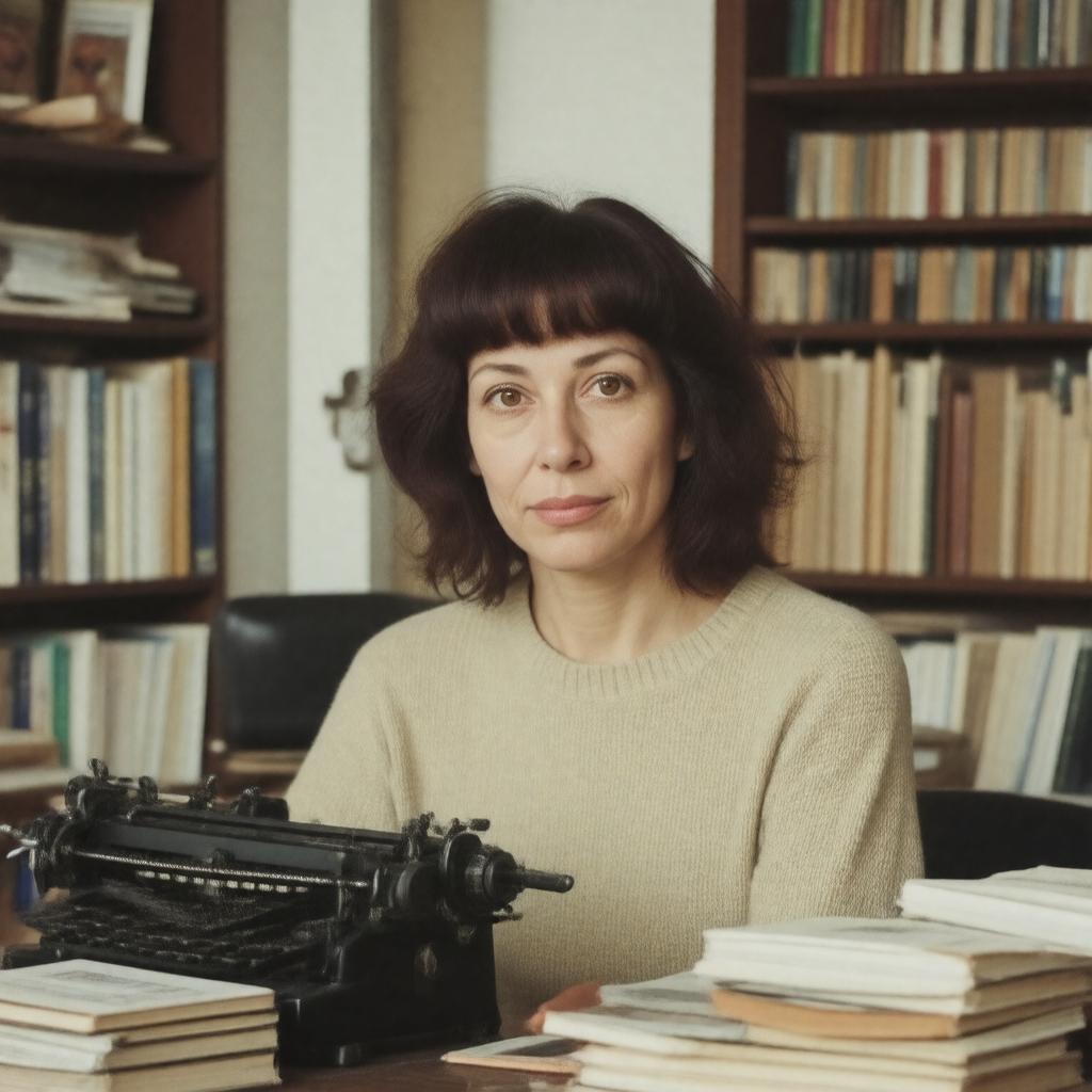 AI-created image of Margot Hentoff