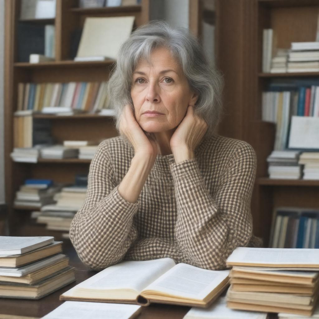 AI-created image of Marguerite McClure