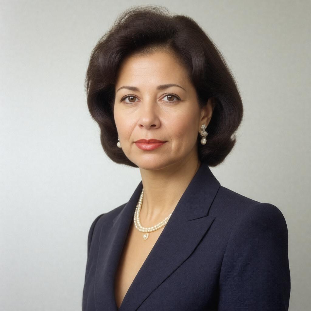 AI-created image of Maria Júlia Carrajola dos Santos