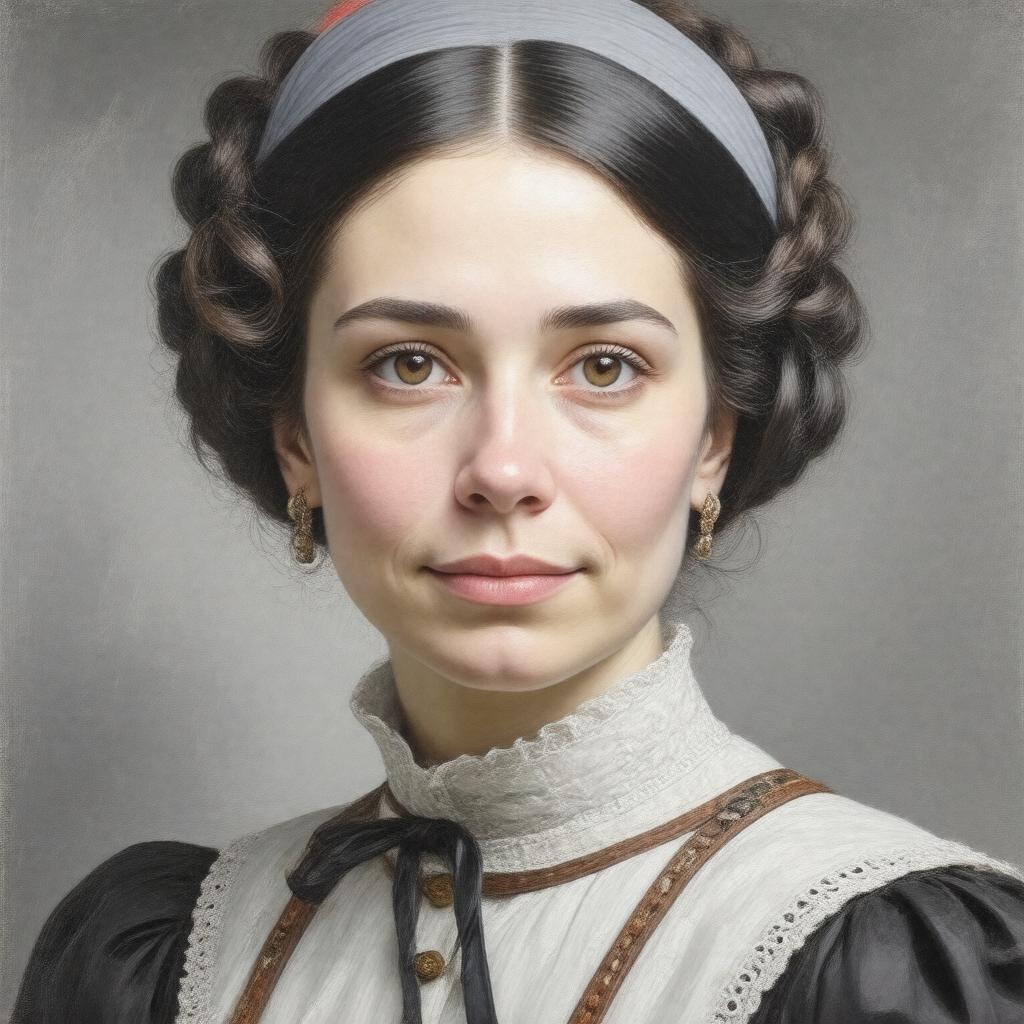 AI-created image of Maria Kough