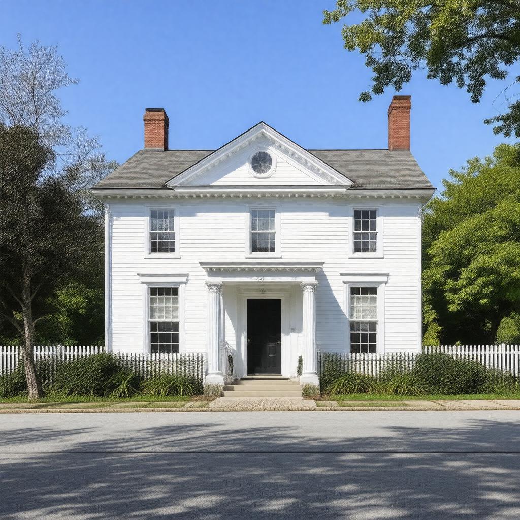 AI-created image of Maria Mitchell House