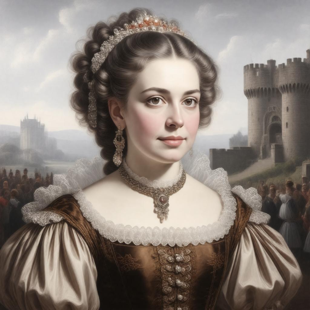 AI-created image of Maria Walpole