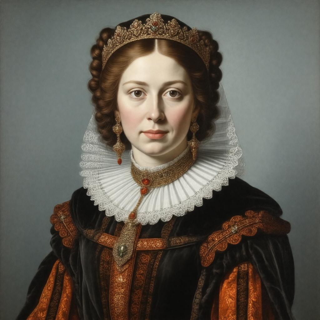 AI-created image of Maria of Aragon