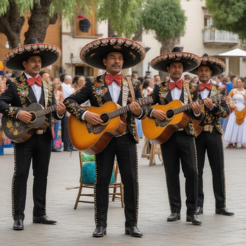AI-created image of Mariachi music