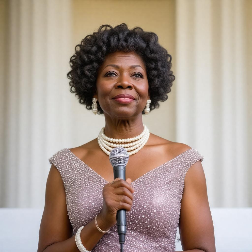 AI-created image of Marian Anderson