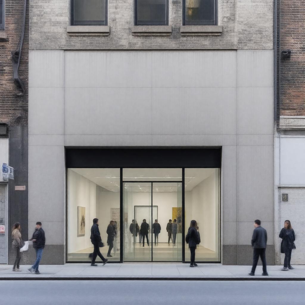 AI-created image of Marian Goodman Gallery