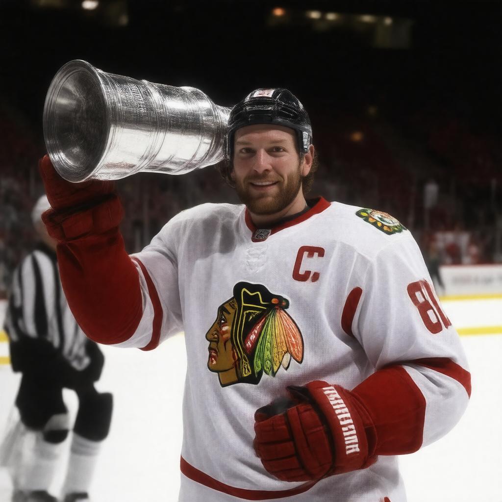 AI-created image of Marian Hossa