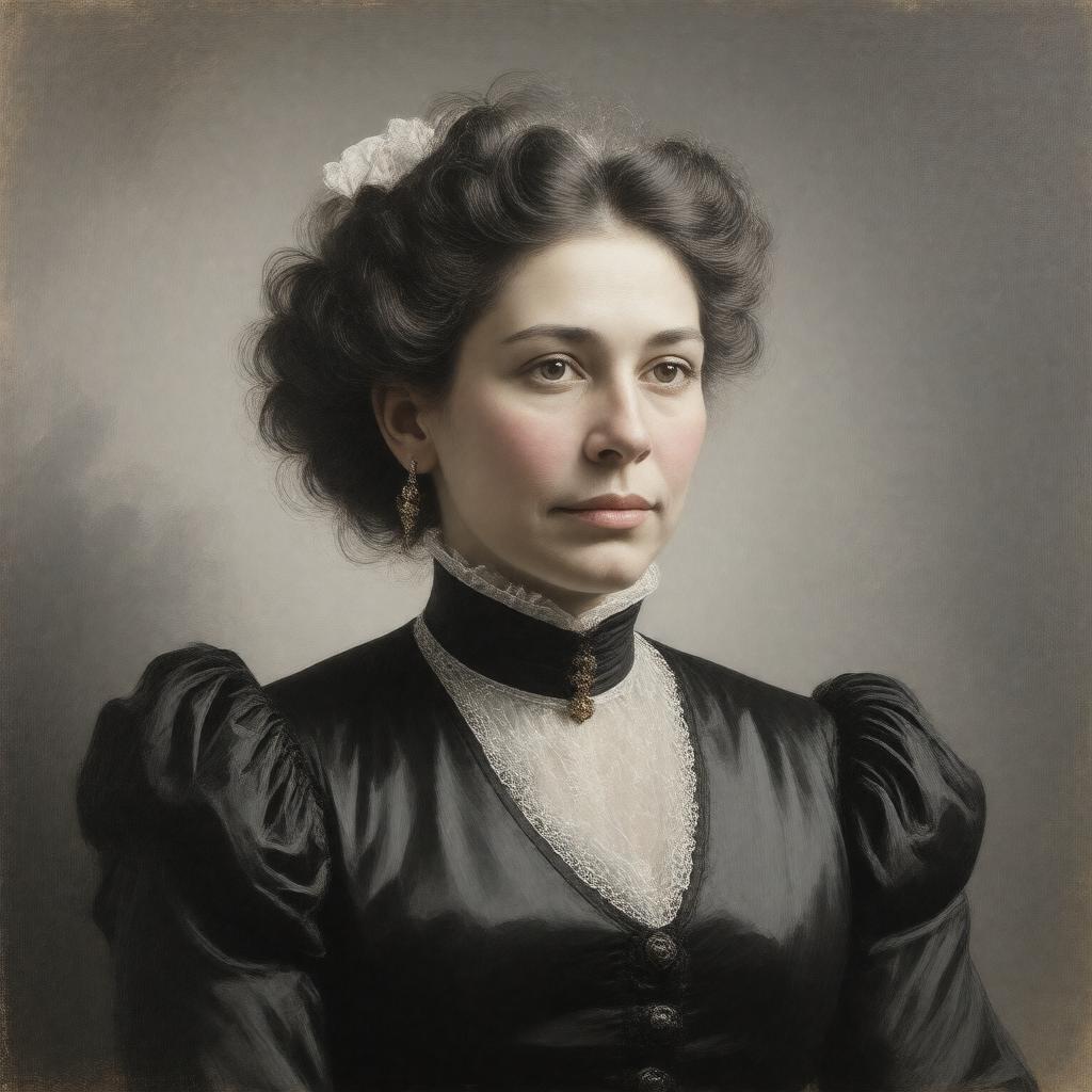 AI-created image of Marian Hubbard Bell