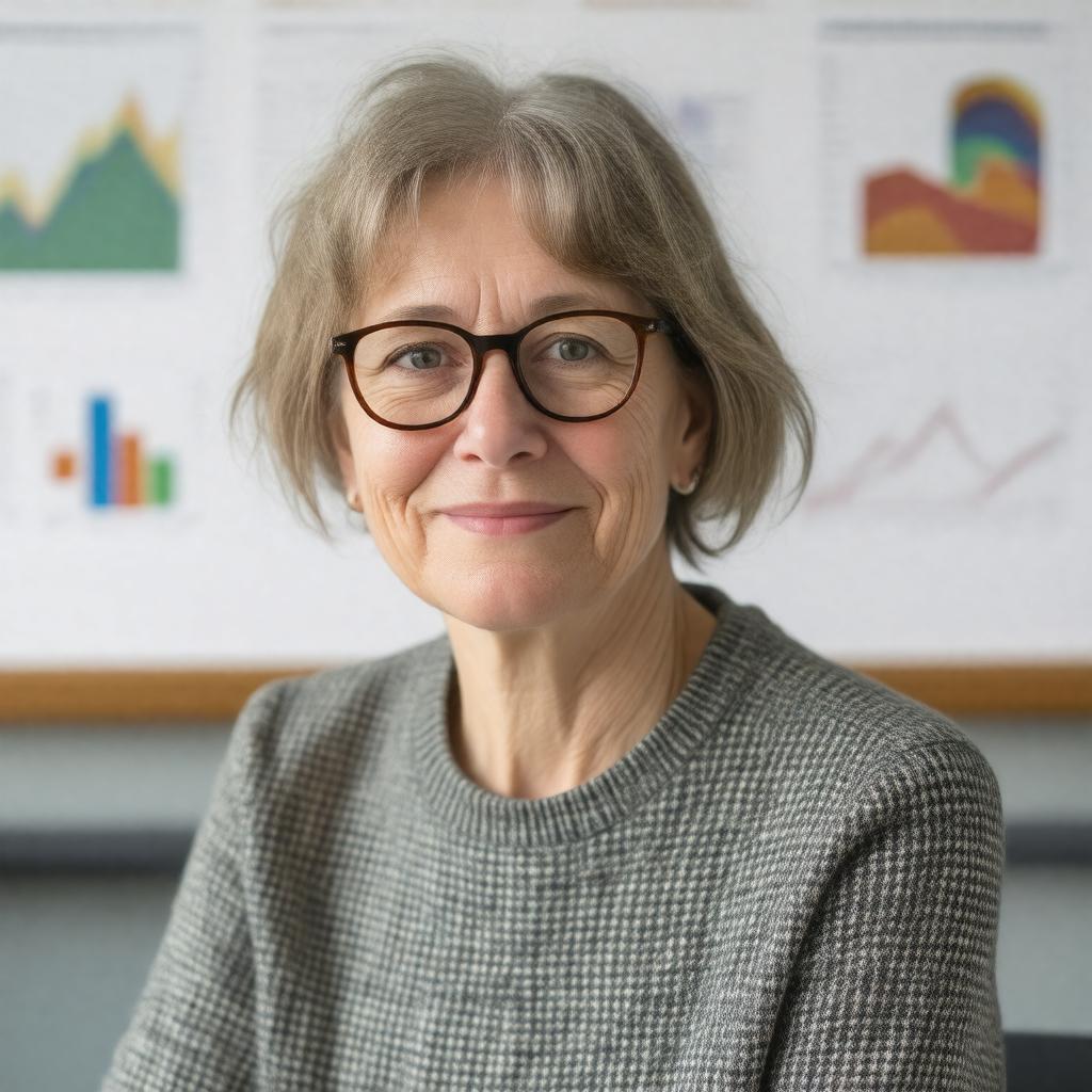 AI-created image of Marian Scott