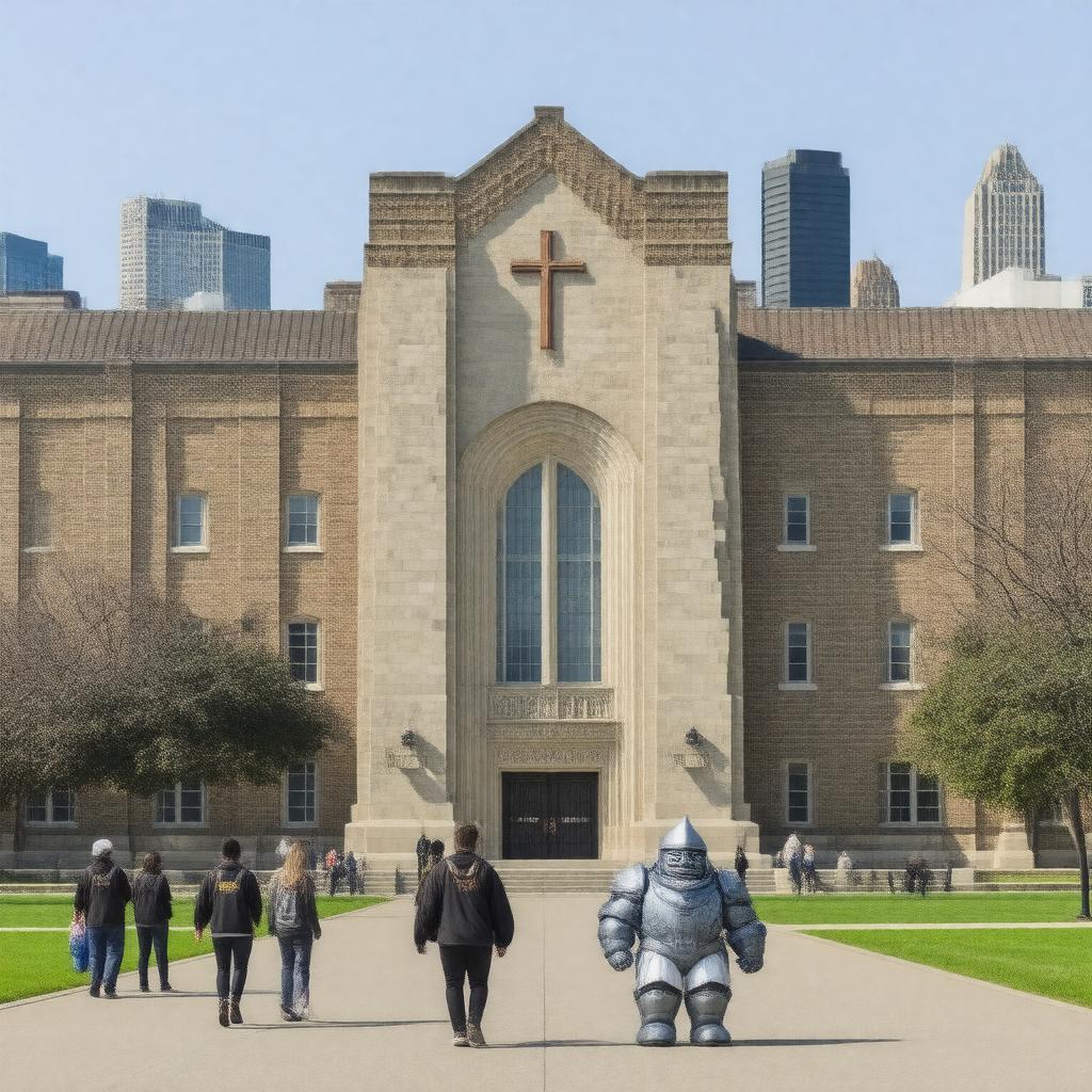 AI-created image of Marian University
