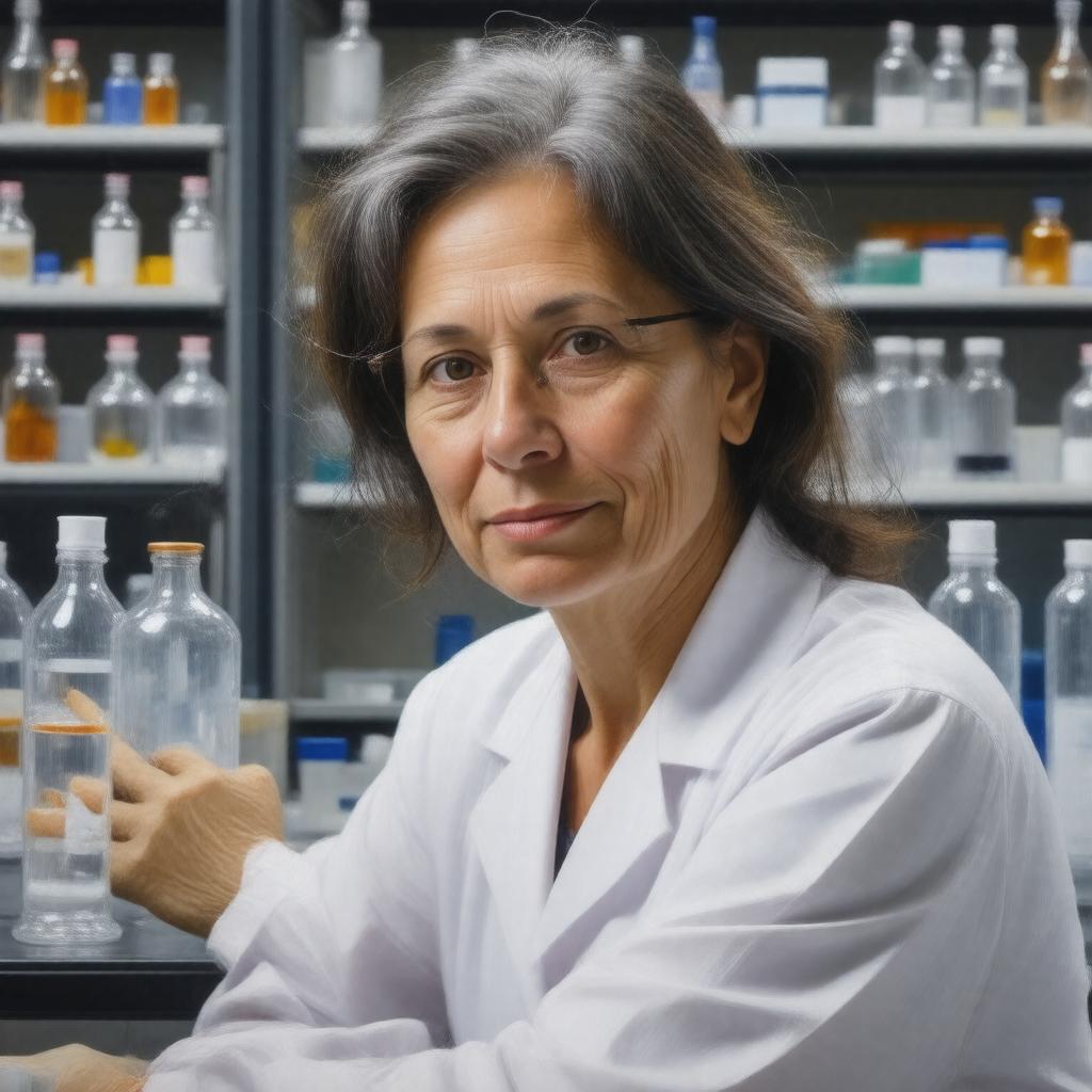 AI-created image of Marianne Goudsmit