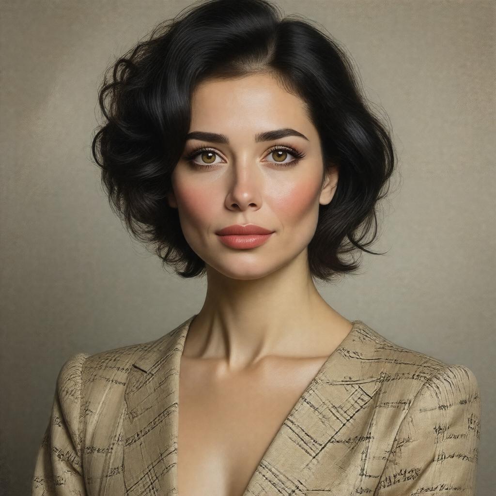 AI-created image of Marianne Leone