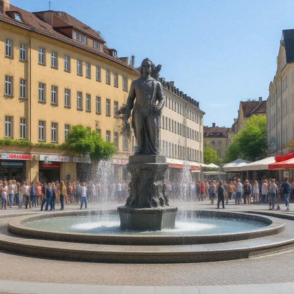 Click to view larger image AI-created image of Mariatorget