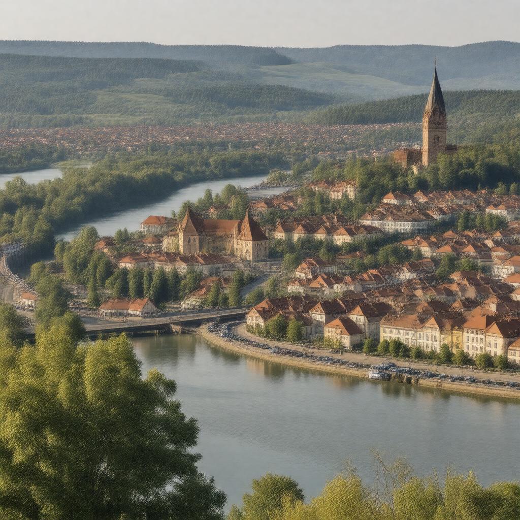 AI-created image of Maribor