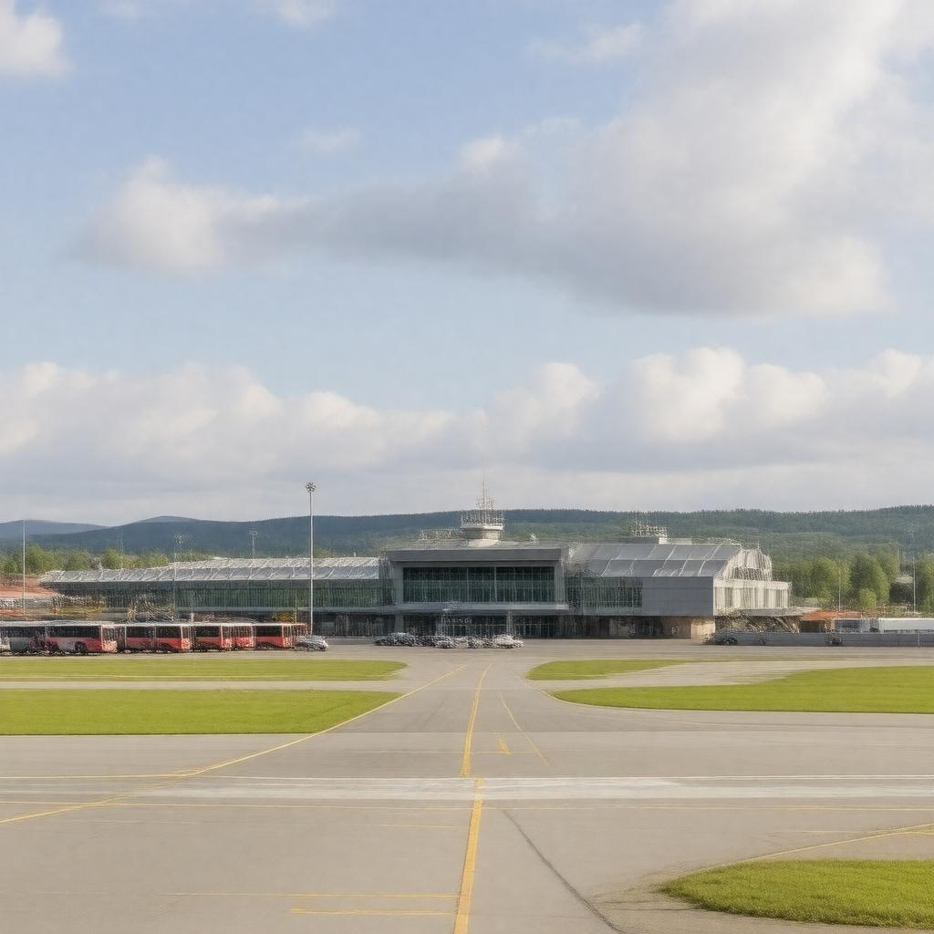 Click to view larger image AI-created image of Maribor Edvard Rusjan Airport
